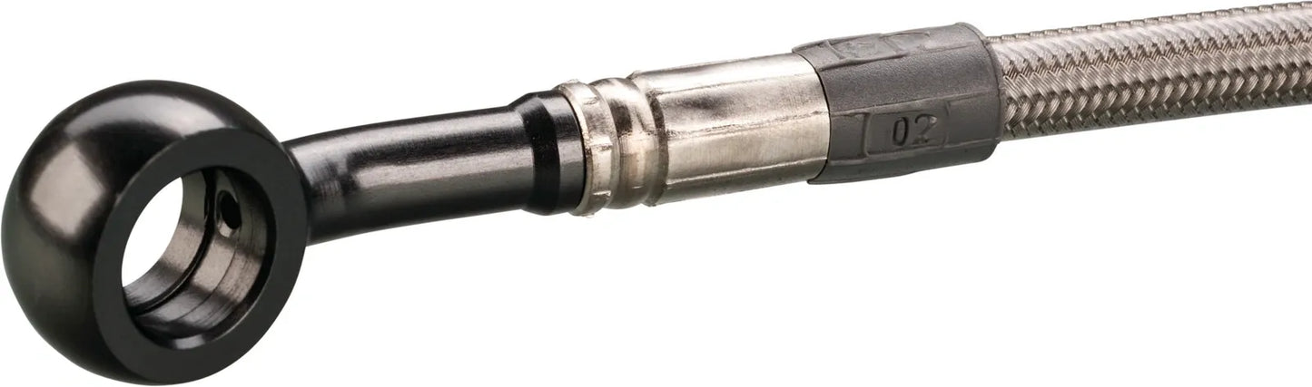 Stainless Steel Braided Brake Line - Front - XT350