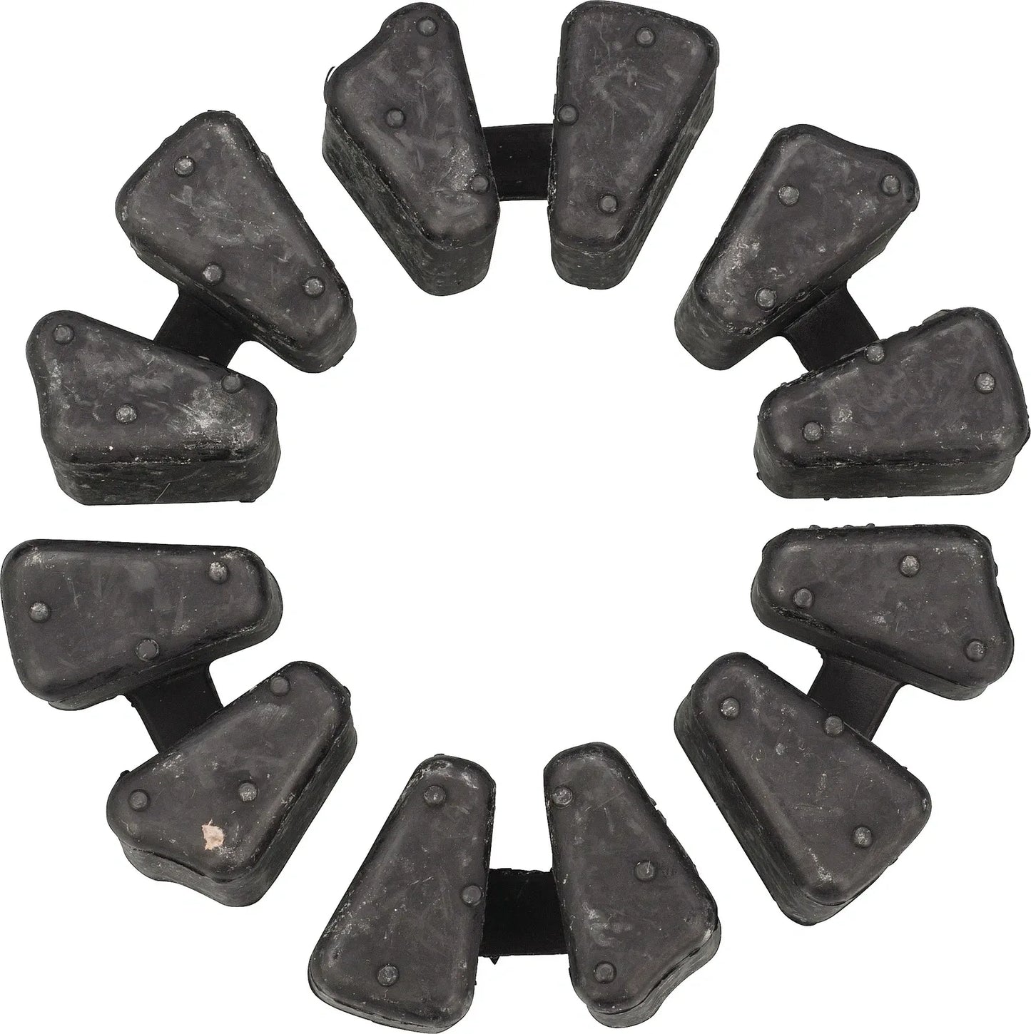 Rear Sprocket Cush Drive Rubber - Full Set of 6 - DT400 SR400 SR500 XT500