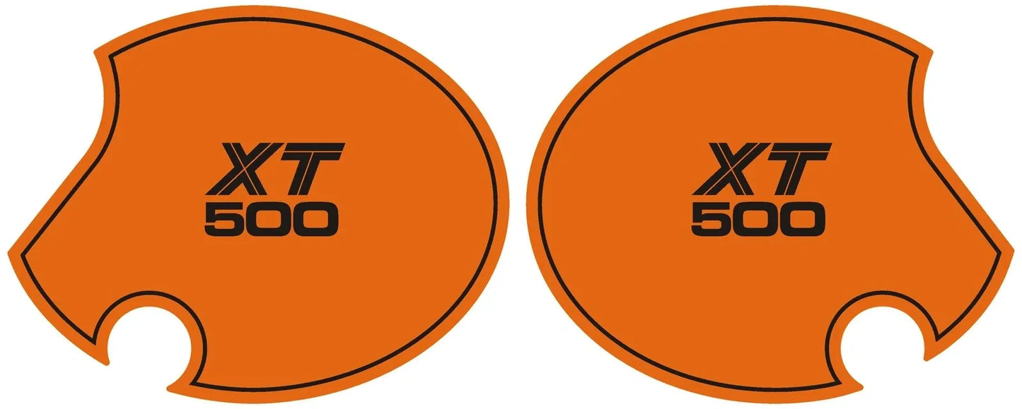 Side Cover Decal Set - El Toro Orange - XT500