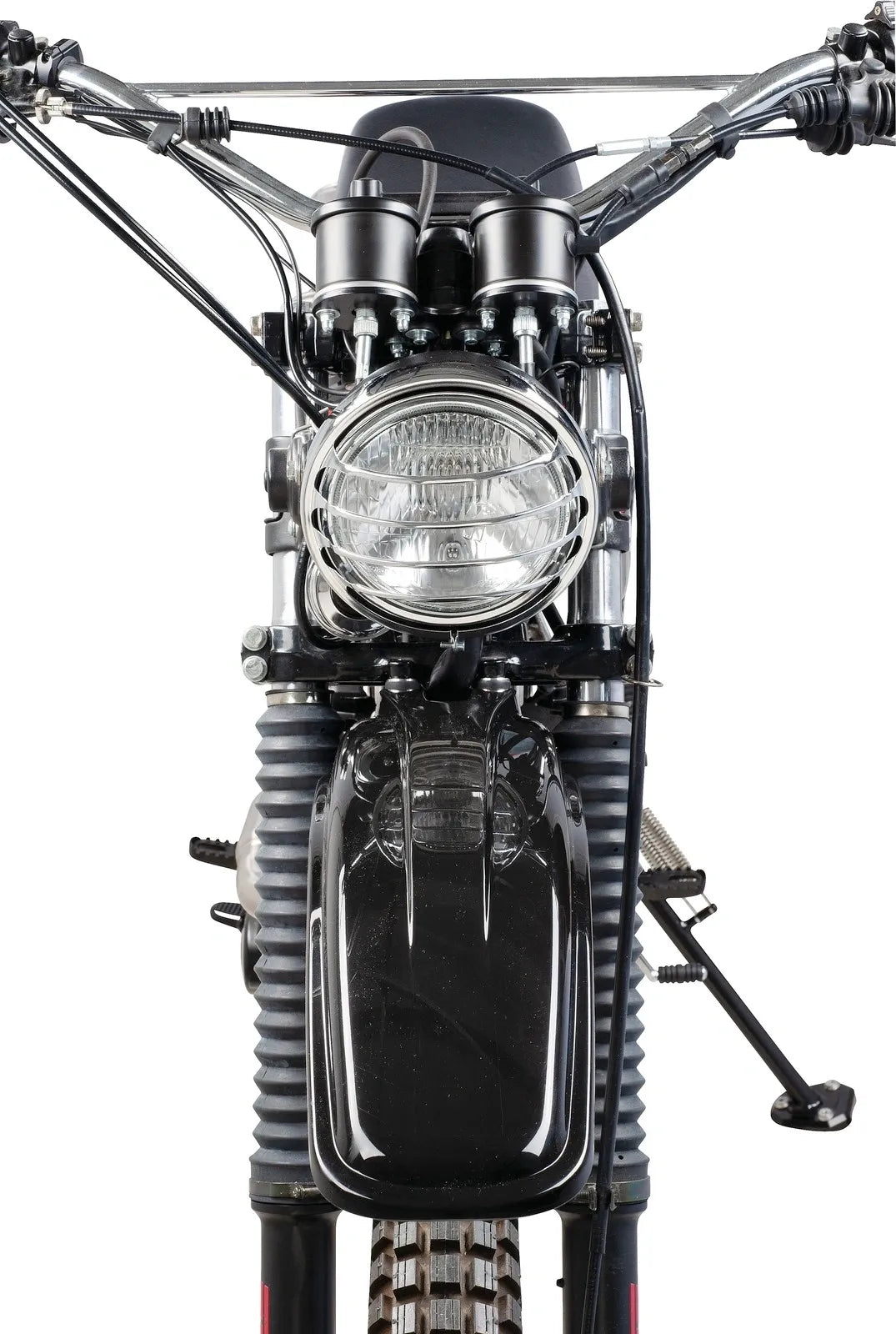 Paris-Dakar Headlight Protector - Chrome - XT500 Universal