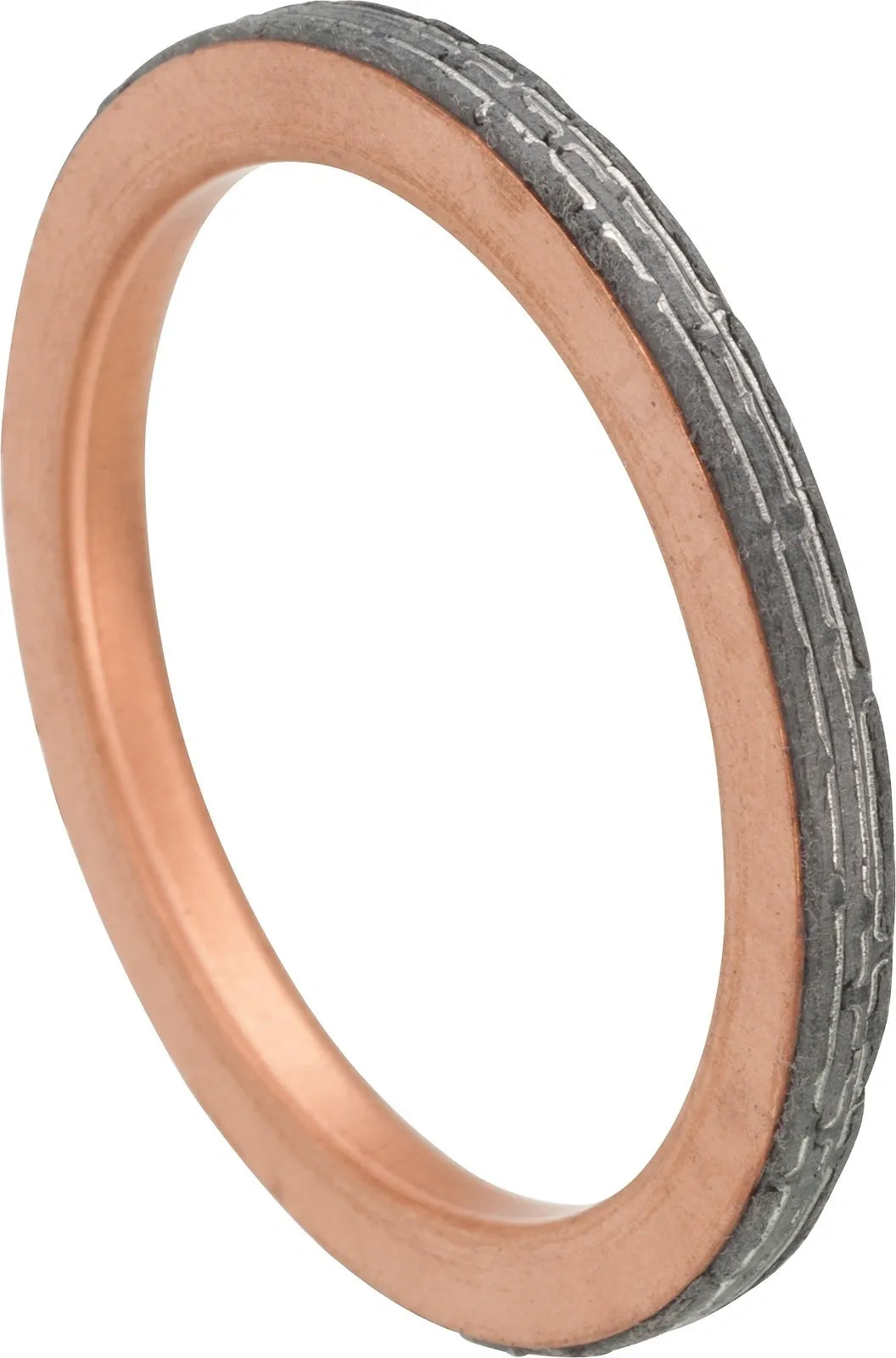 HD Exhaust Header Mounting Gasket - Copper/Composite - XT500 TT500 SR500 SR400 Various YAMAHA
