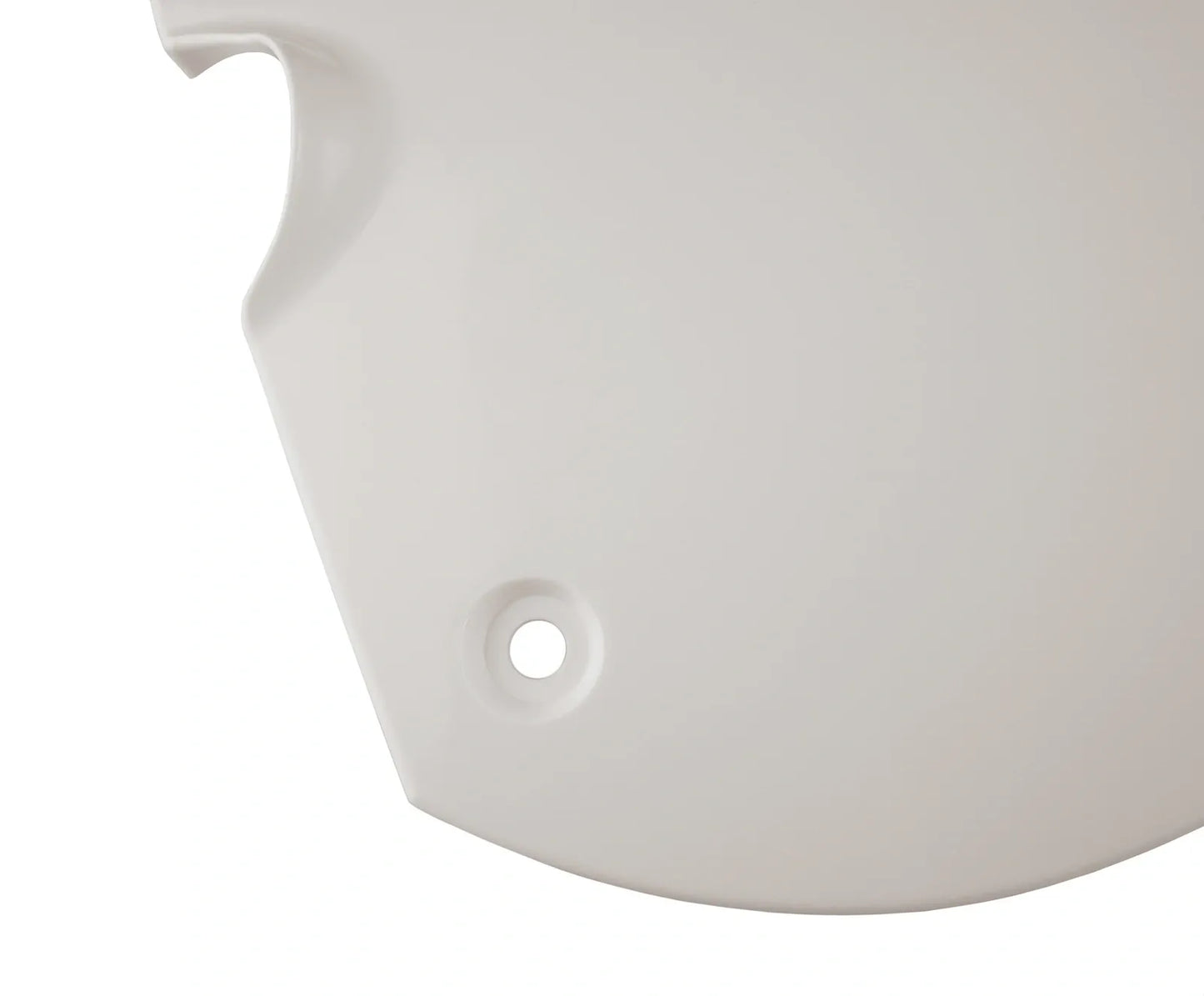 Replica Clean White Side Cover - Right - XT500 up to '79, TT500 '76