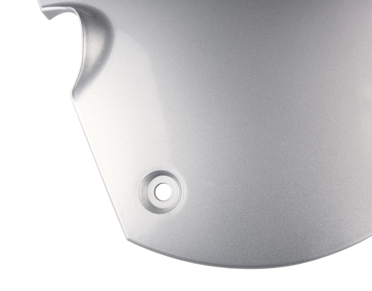 Replica Crystal Silver Side Cover - Right - XT500 TT500