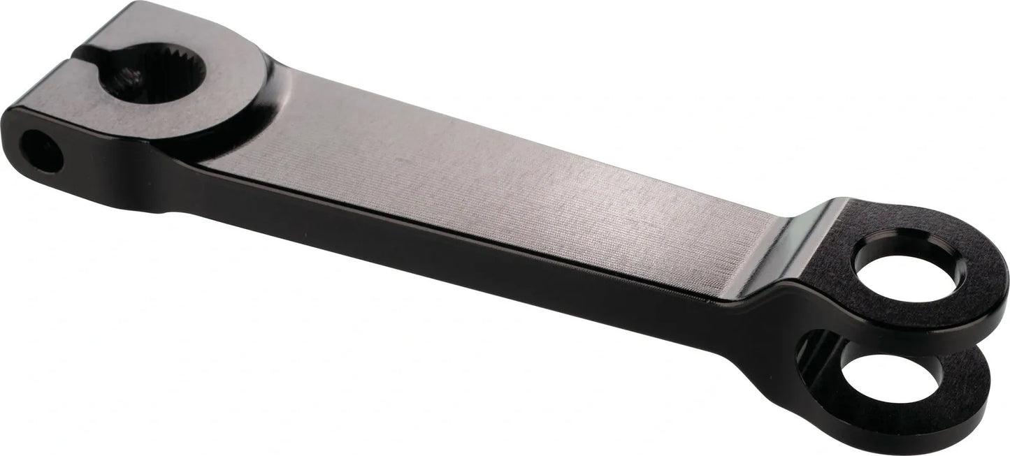 Brake Lever for Brake Anchor Plate - for Rear Wheel - Anodized Black Aluminum - XT500 TT500