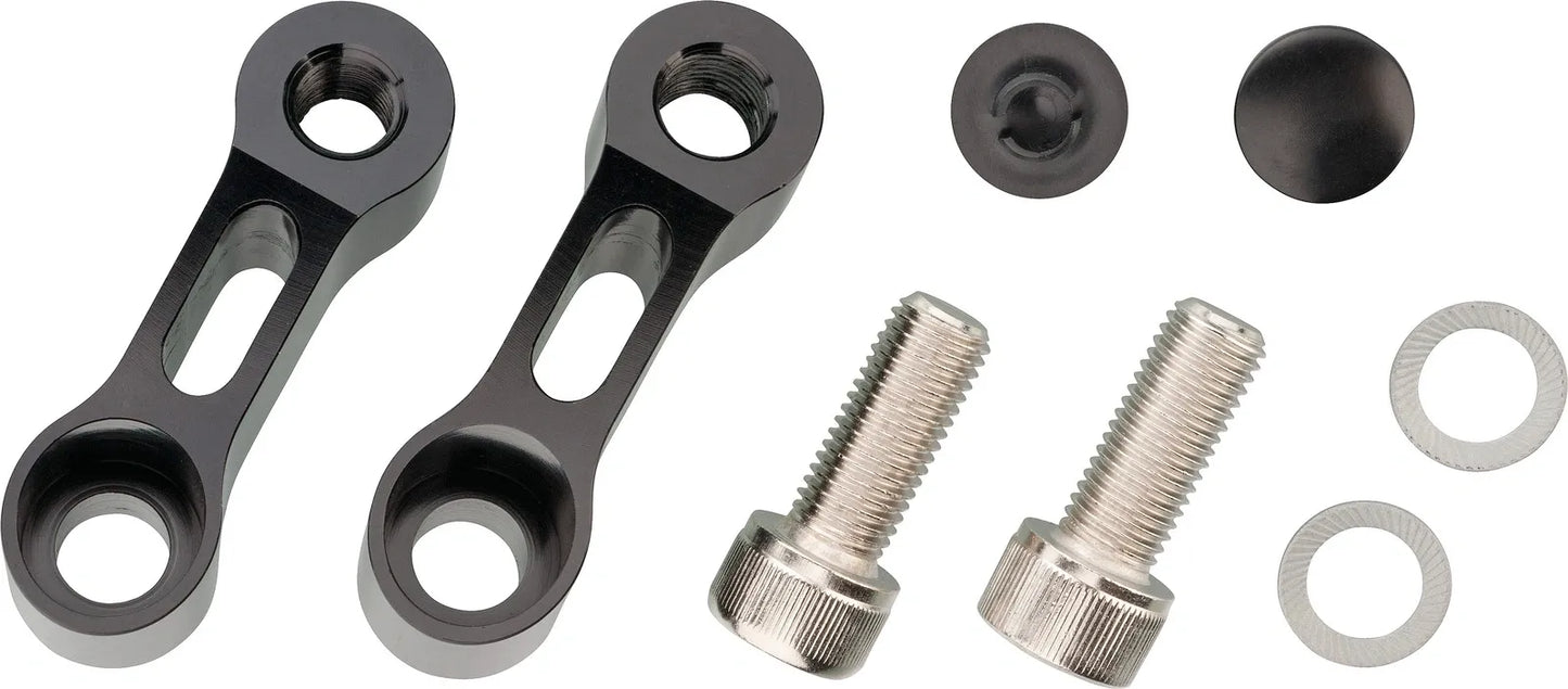 Mirror Extension Kit - Black Anodized Aluminum - CNC Machined - T700 Ténéré700 (XTZ690) Various YAMAHA