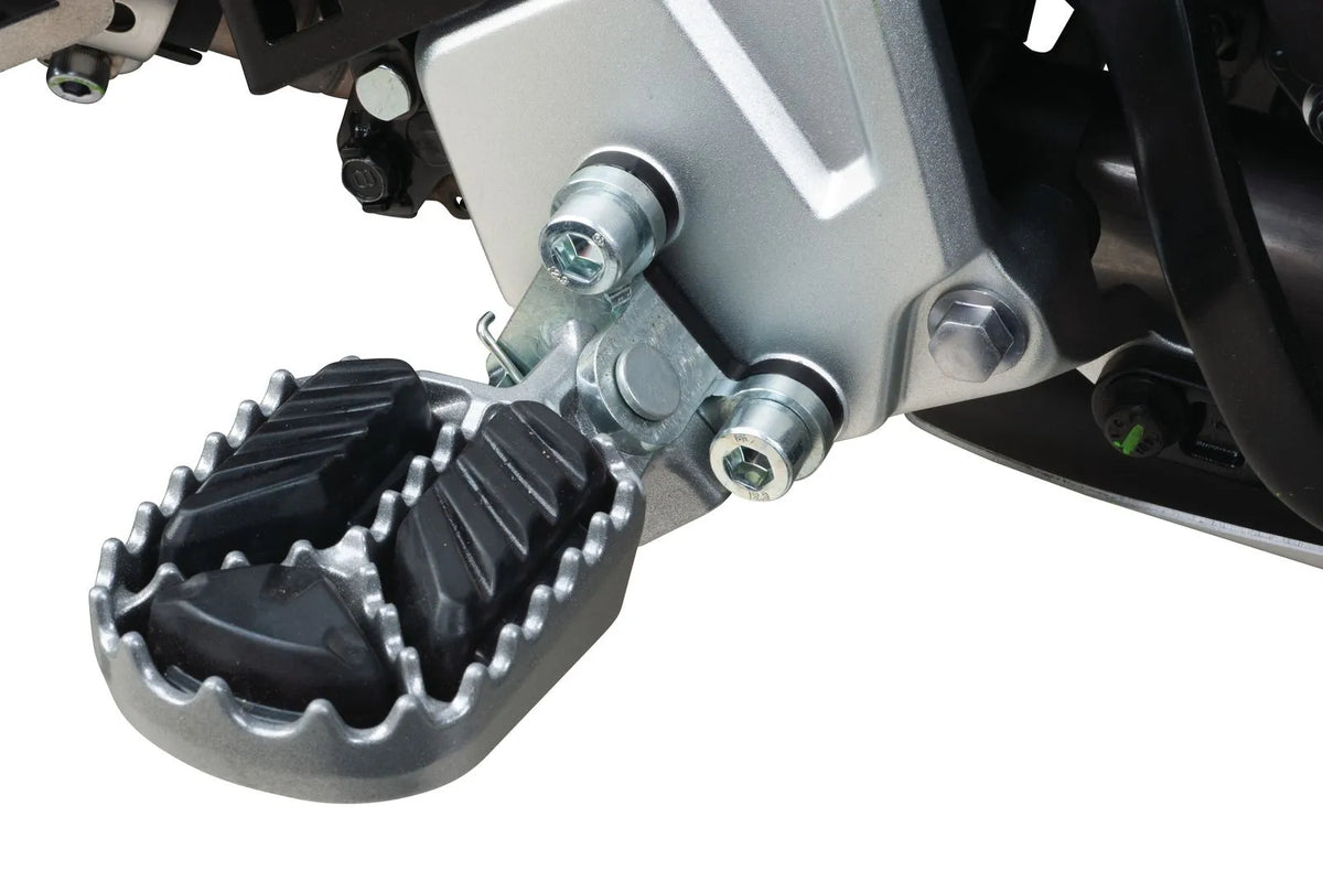 *NEW ITEM* KEDO Footpeg Lowering Brackets - Kit - Stainless Steel - T700 Tenere 700 25-