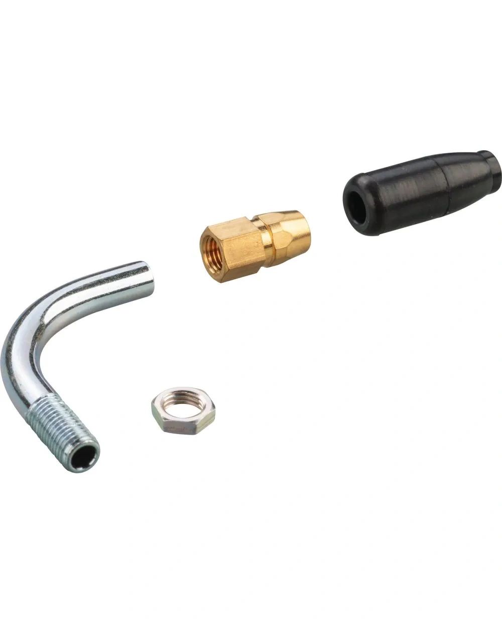 VM Carburetor - Small Parts Set (90° Pipe, Adjusting Screw, Dust Cover, Nut) - VM Carburetor XT500 TT500 Universal