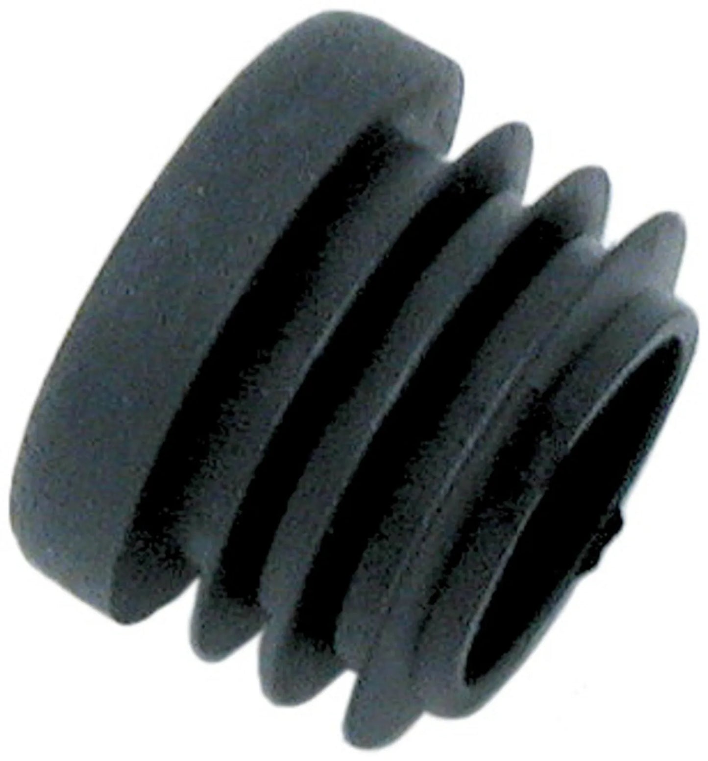 Bar End Plug/Cap - Flush Mount - for 22 mm Handlebars - Black - Universal