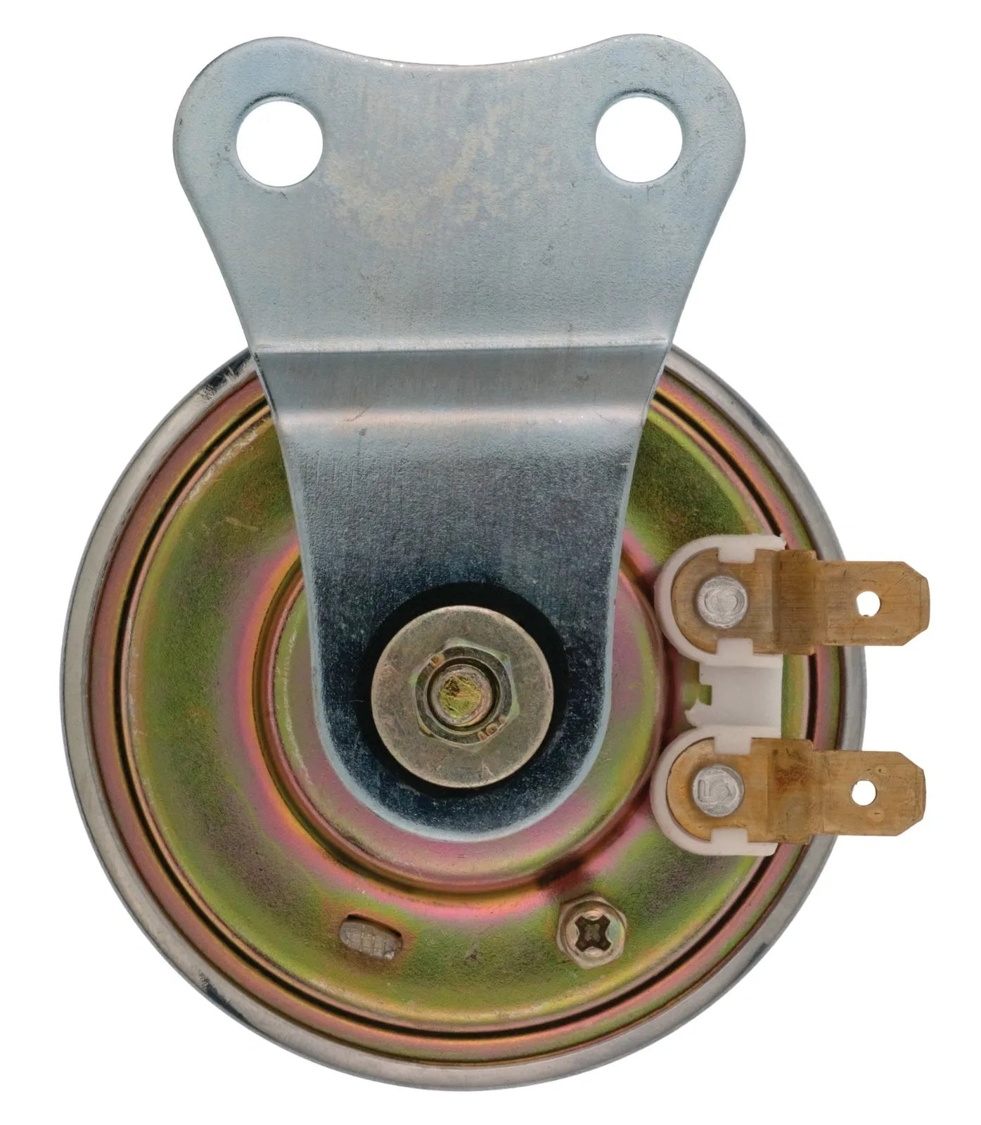 6V Horn - 100dB - Chrome/Black - Universal Fitment