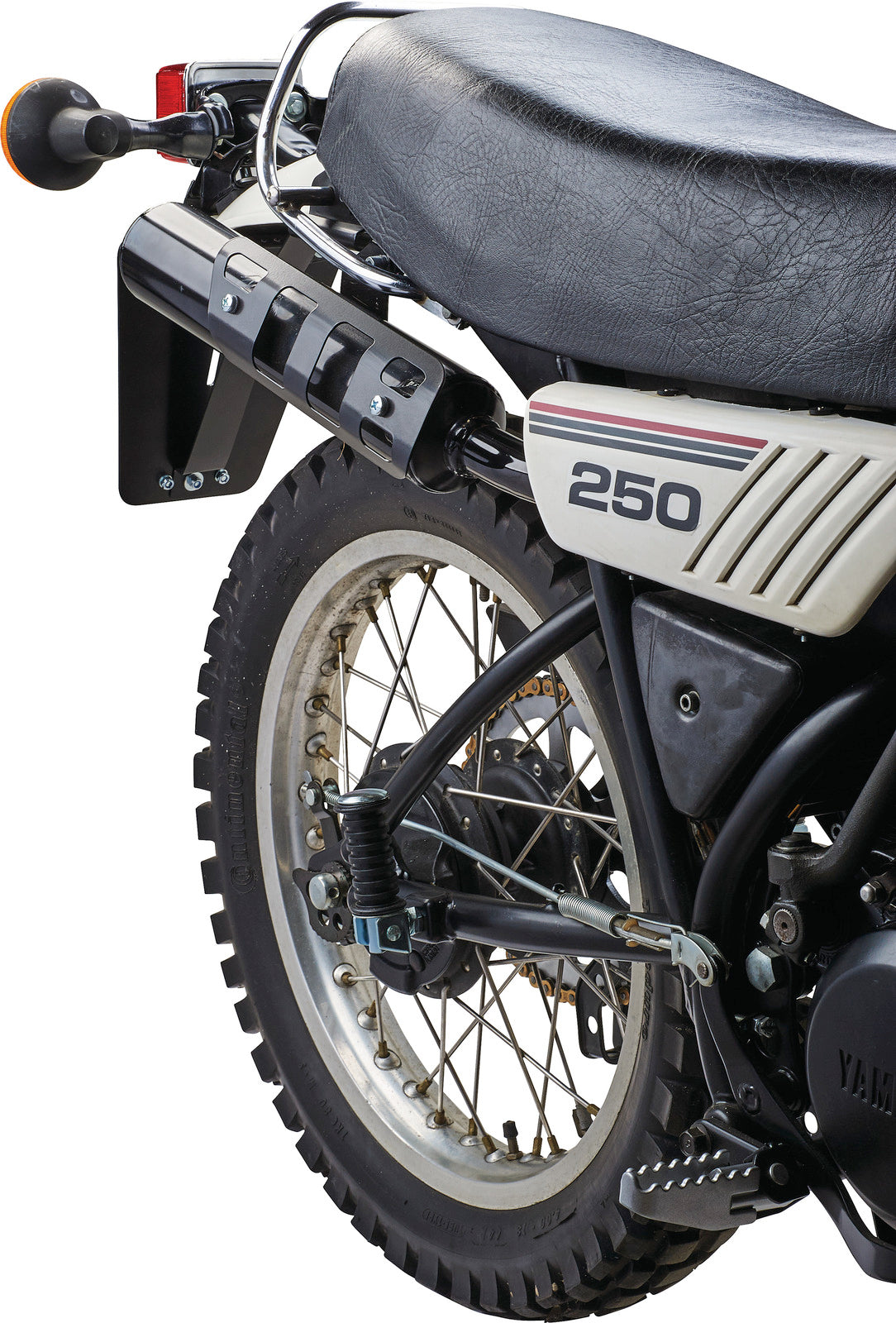 KEDO Silencer Heat Shield - Stainless Steel, Black coated - fits Marving/Bull Silencer Item # 91327/91324 - XT250
