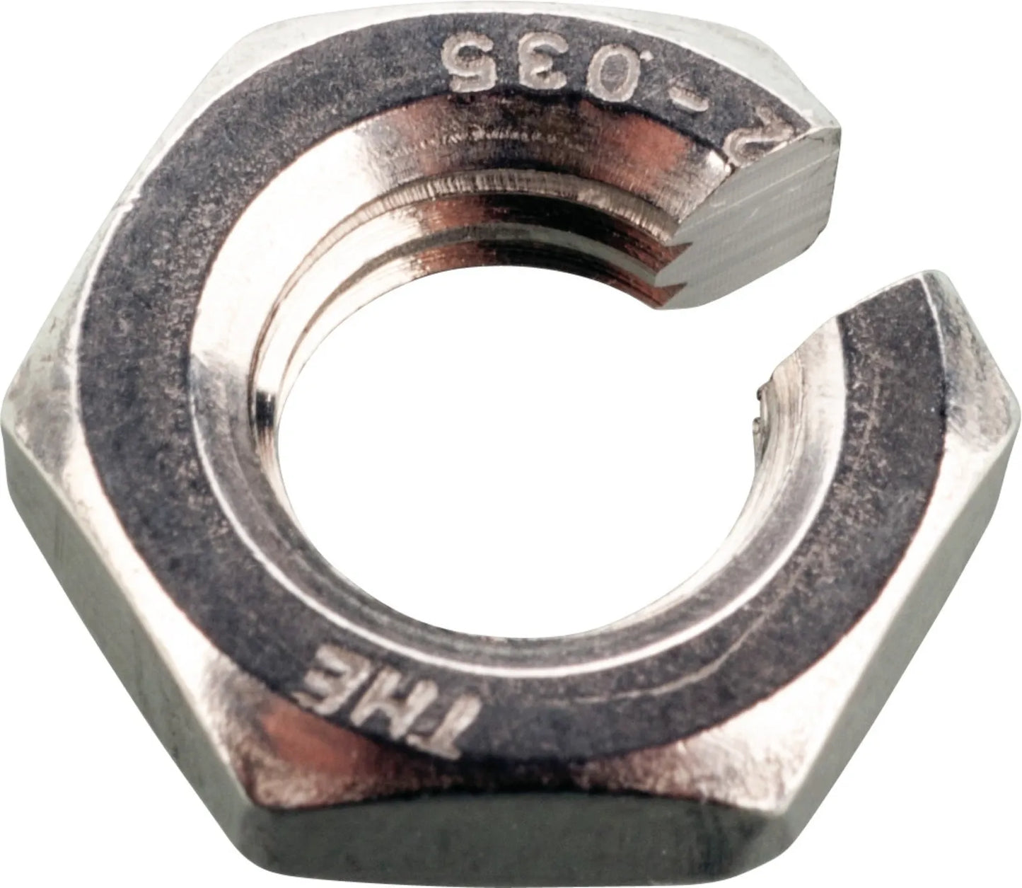 M8 Nut - Slotted - for Retrofitting to Turn Signal Mounting/Throttle/Brake/Clutch Cable - Universal