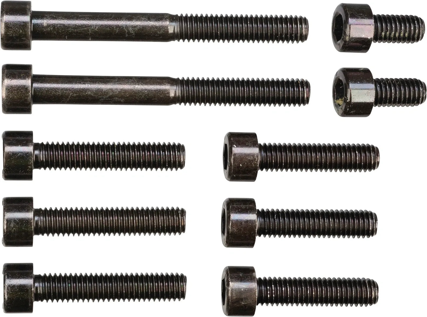 M6 Allen Bolt Set - for Cylinder + Cylinder Head - Black Zinc-coated - SR500, TT500, XT500