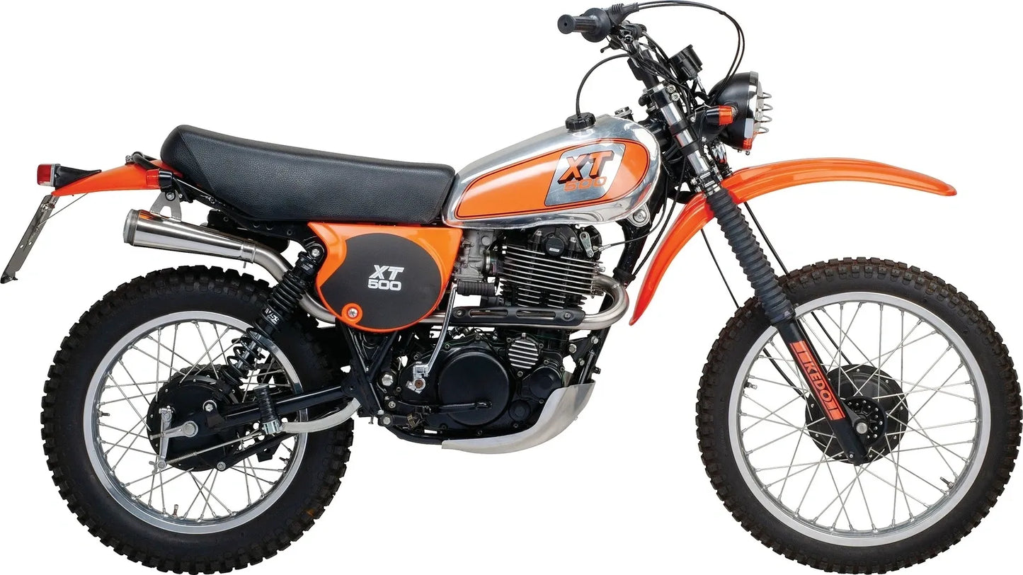 Replica Front Fender New El Toro Orange - XT500 TT500