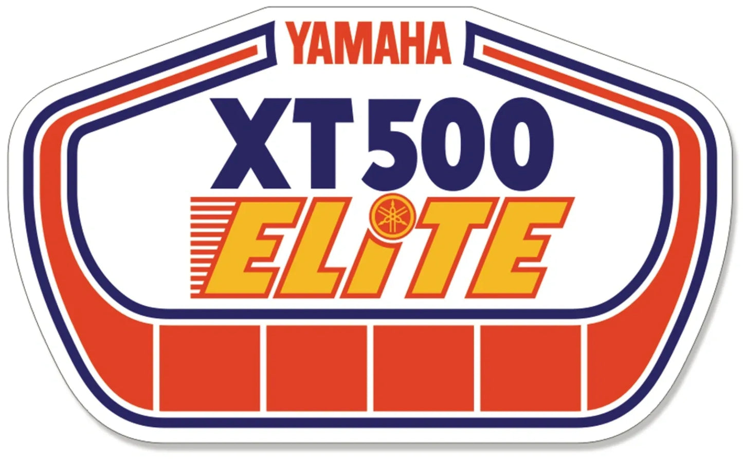 Vintage Decal 'XT500 Elite'