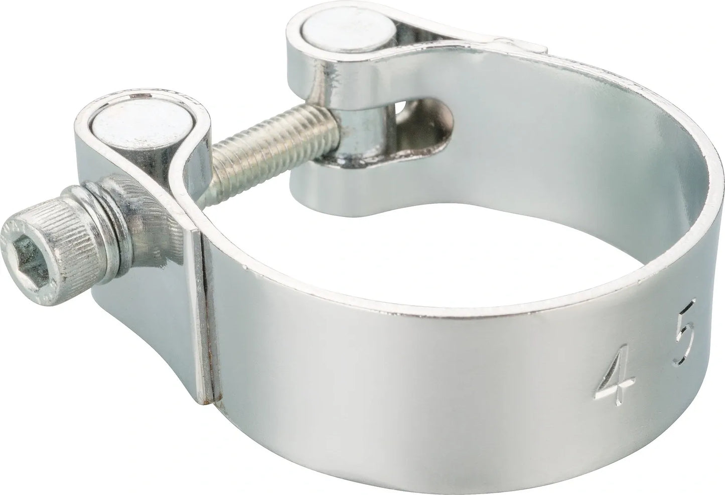 Chrome Plated - Exhaust Clamp - XT500 TT500 Universal