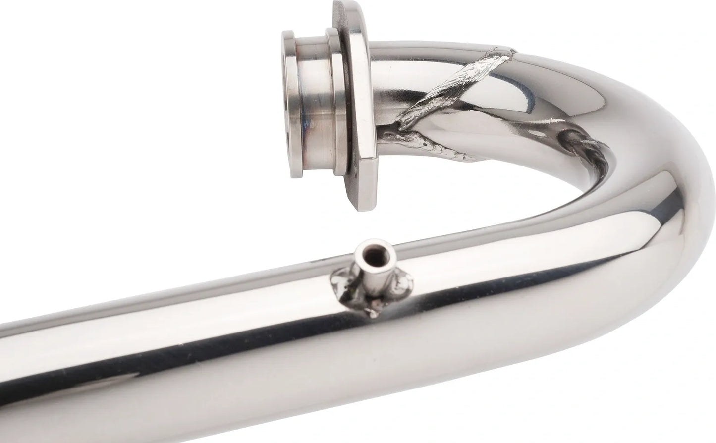 Replica Header Pipe - 35mm - Stainless Steel Brushed Finish - XT500 TT500