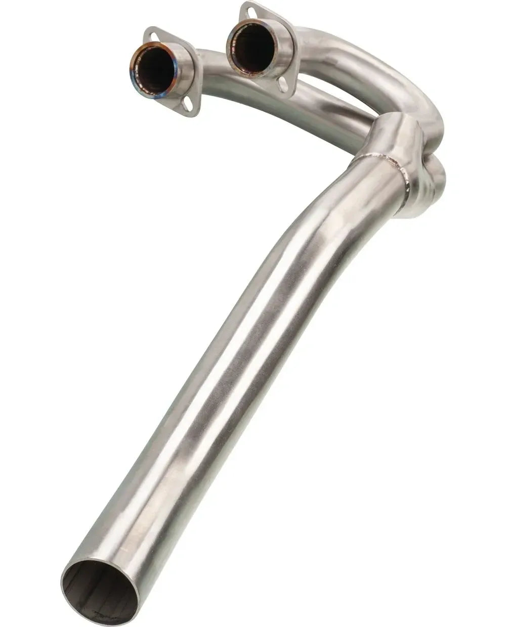 2-1 Stainless Steel Header Pipe, Brushed Stainless Steel - XT600/Z/K/E