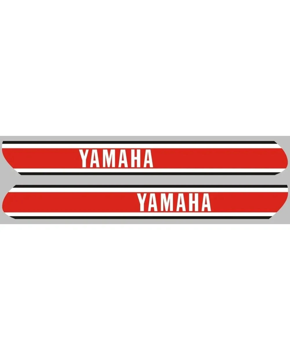 Fuel Tank Decal Set - Red/Black, 1 Pair LH/RH - HL500