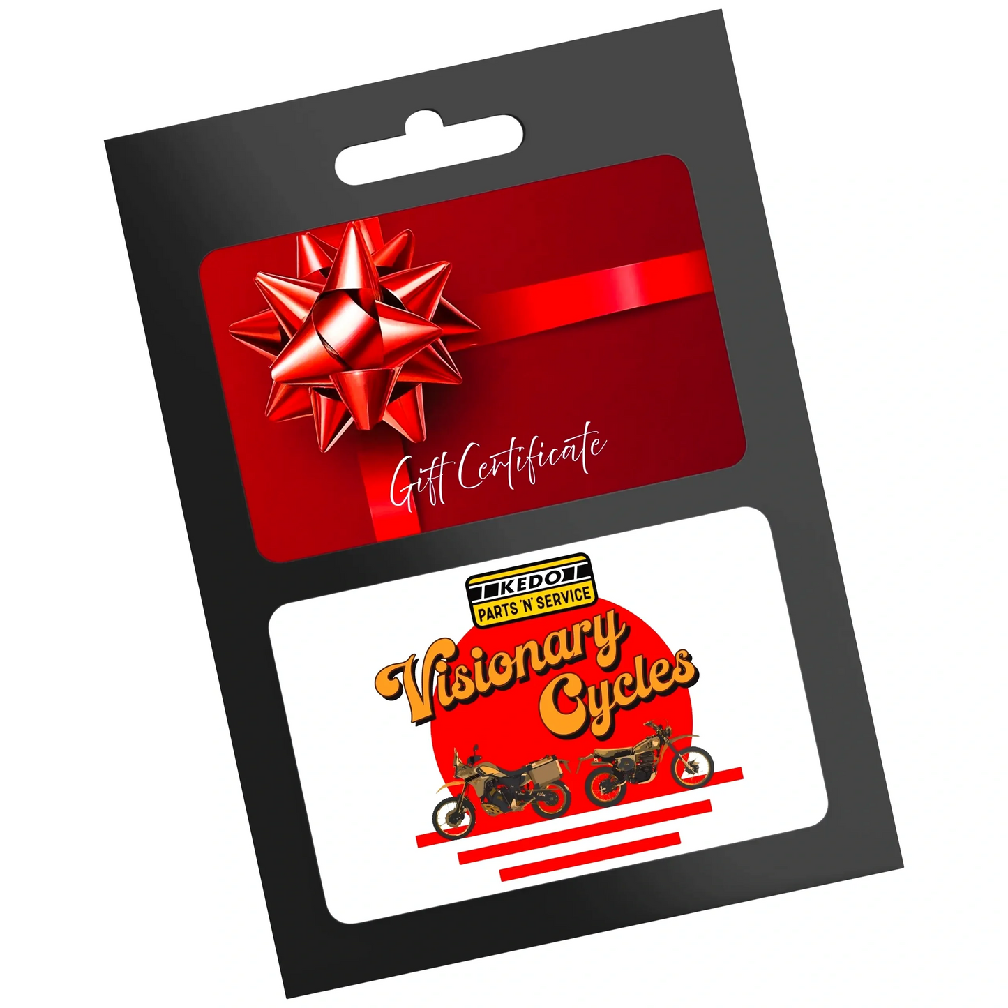 Visionary Cycles | KEDO USA Gift Certificate - Any amount desired available