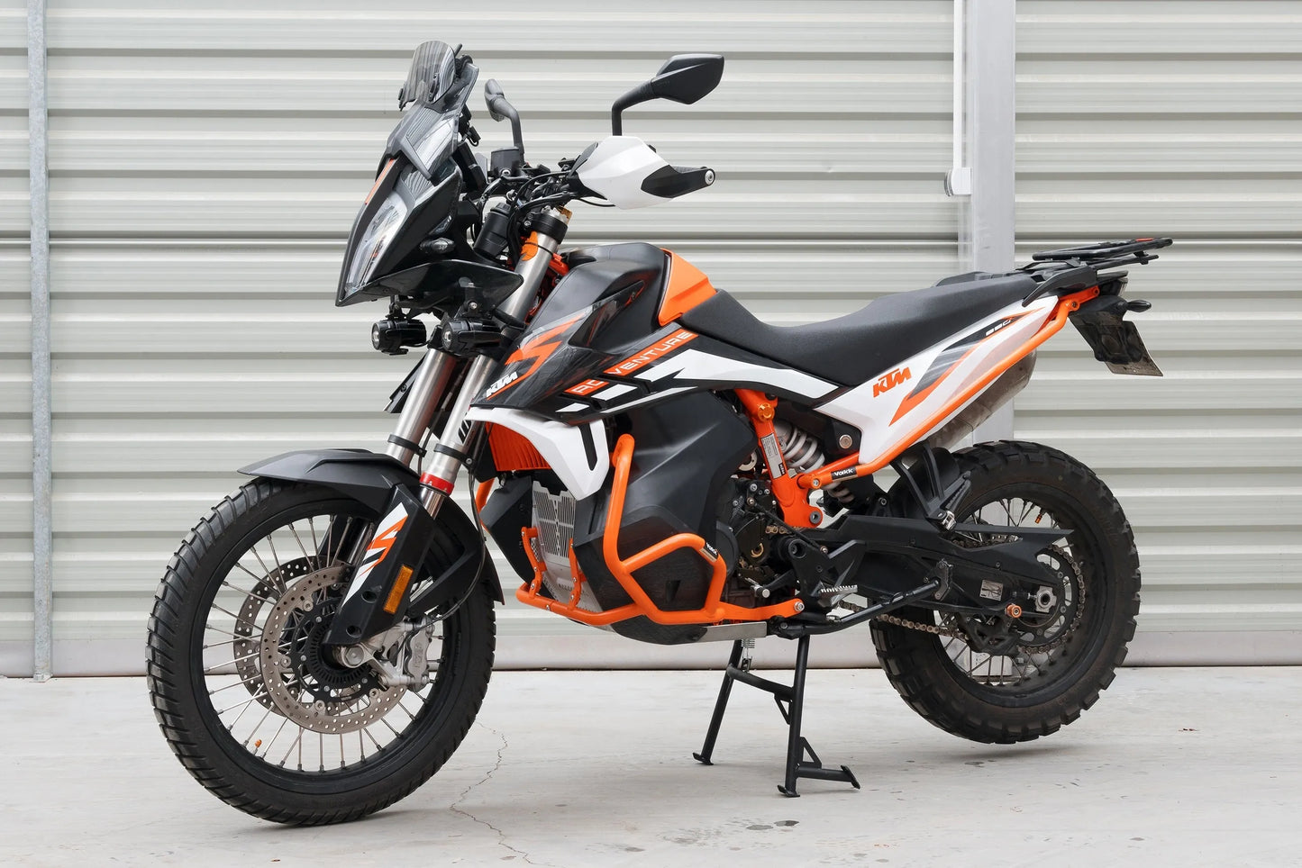 Yakk EXP - Crash Bar - Lower - Orange - KTM 790 Adventure (19-22), KTM 890 Adventure (21-22)