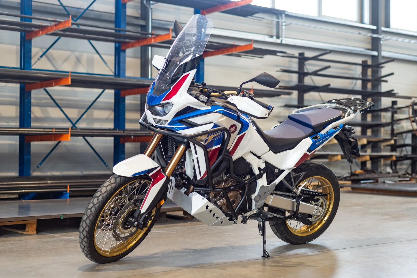 Yakk EXP - Crash Bars - White - HONDA CRF 1100 Africa Twin Adventure Sports (20-23)