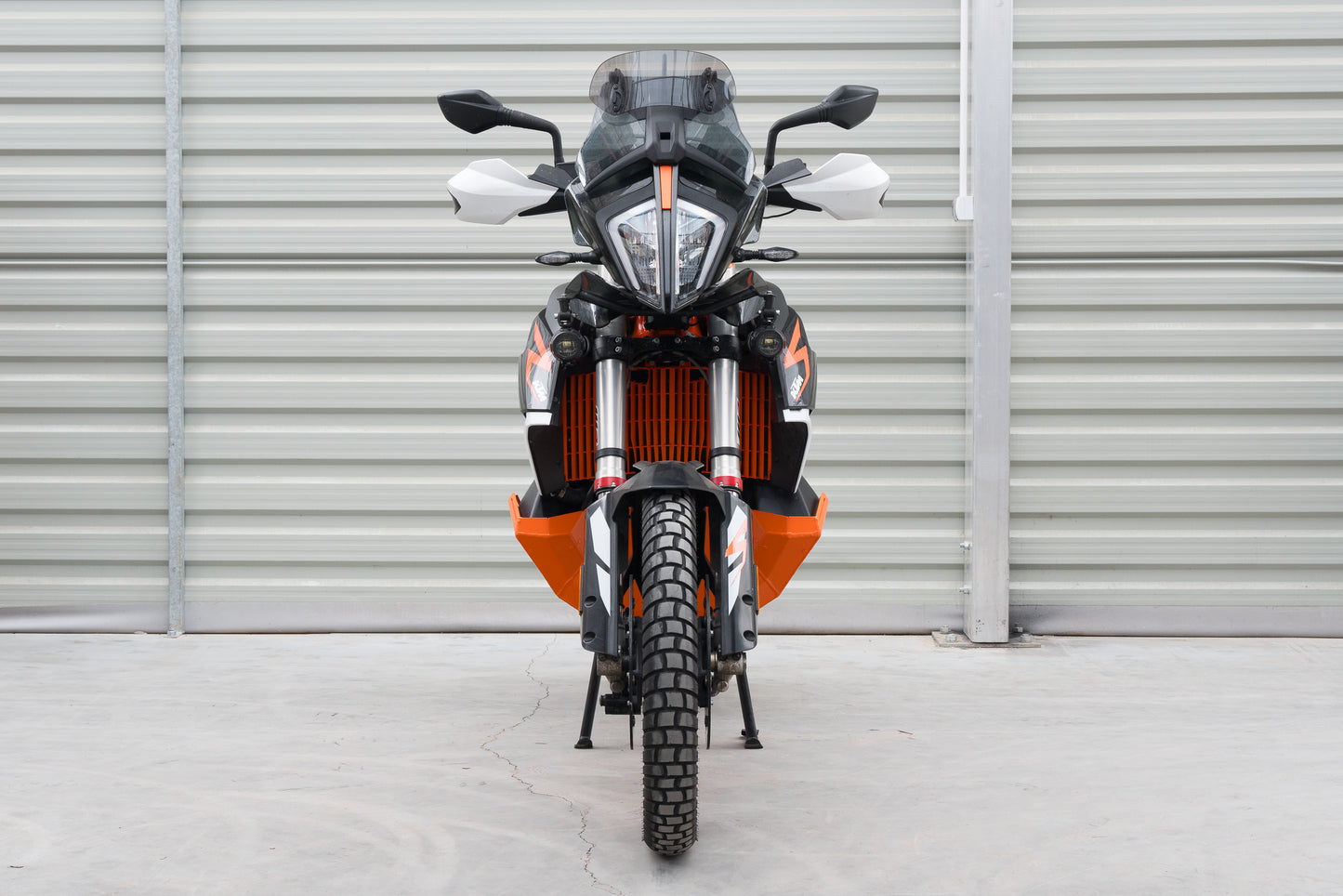Yakk EXP - Skid Plate - Orange - KTM 790 Adventure (19-25), KTM 890 Adventure (21-25)