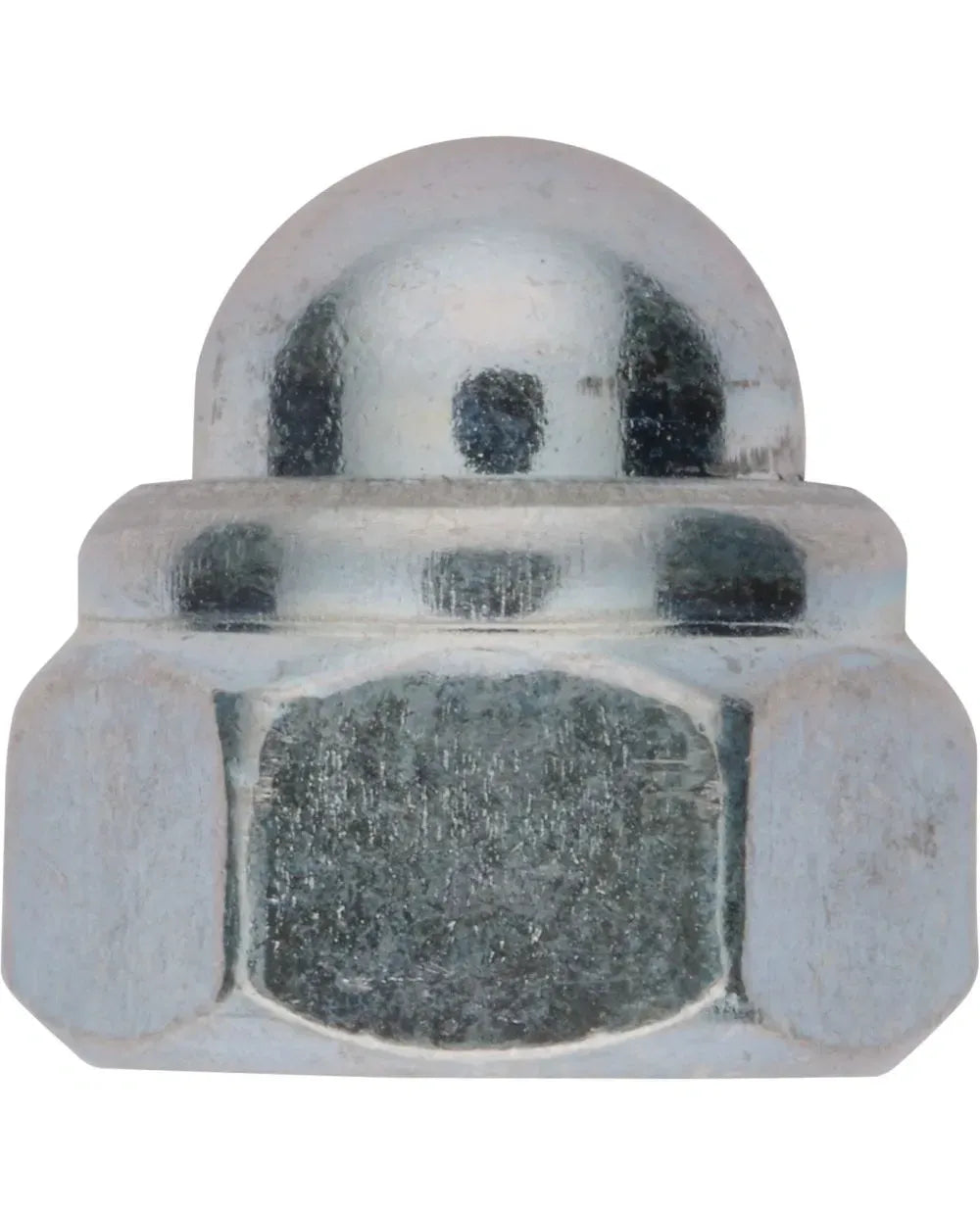 M6 Self-Locking Dome Nut - 8.8 Zinc-Coated - Universal