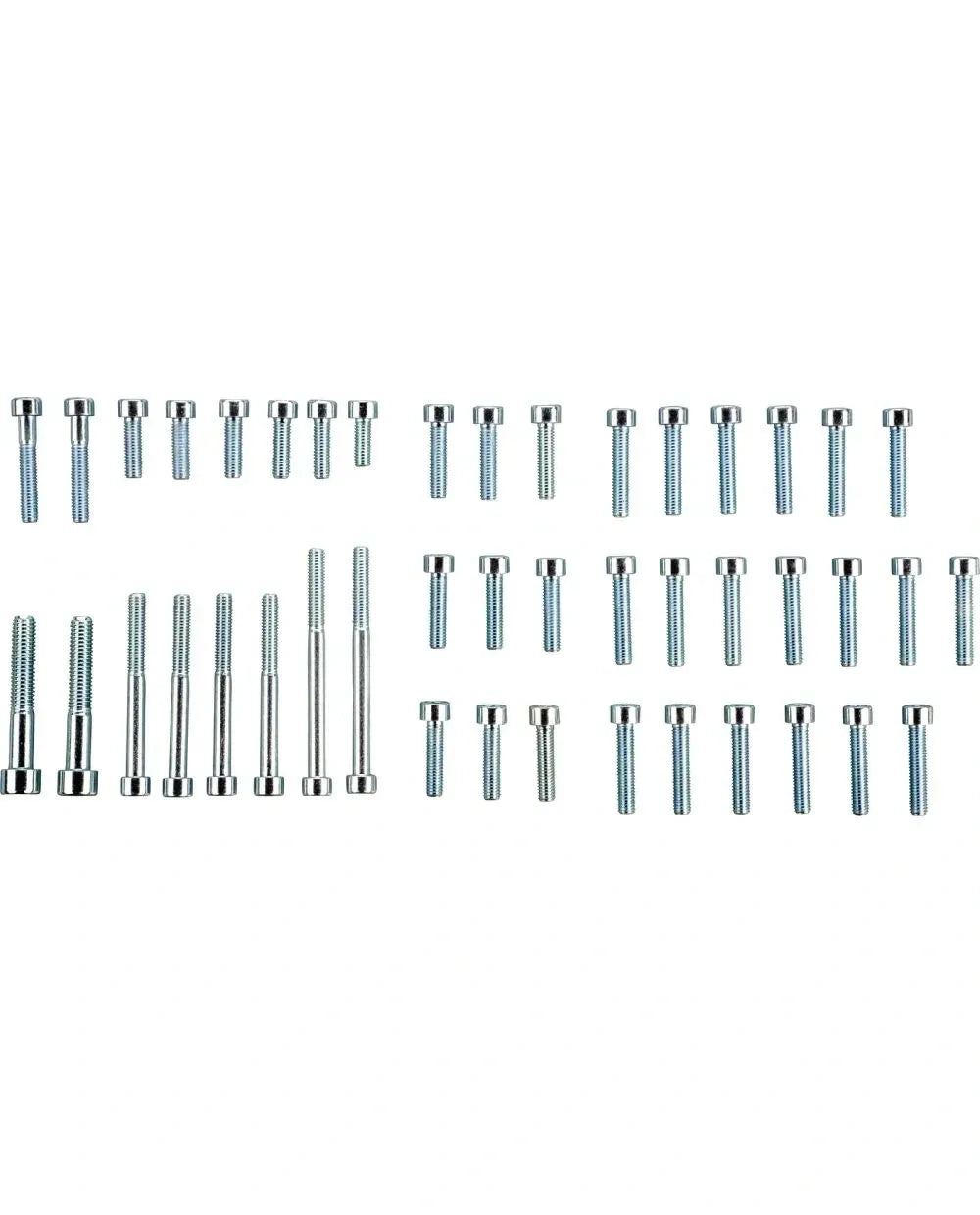 *NEW ITEM* 42 Piece Engine Bolt Set, Hexagon head - Galvanized, grade 8.8 - XT250