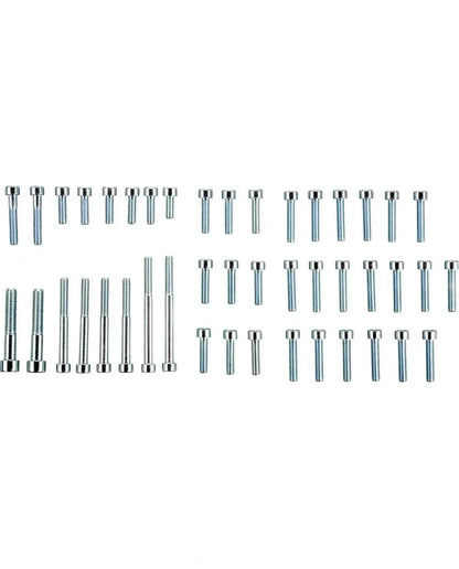 *NEW ITEM* 42 Piece Engine Bolt Set, Hexagon head - Galvanized, grade 8.8 - XT250