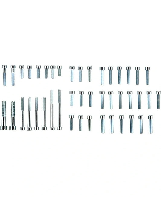 *NEW ITEM* 42 Piece Engine Bolt Set, Hexagon head - Galvanized, grade 8.8 - XT250