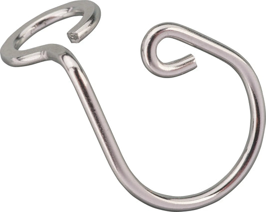 Stainless Upper Triple Clamp Brake Cable Guide - XT500 Universal