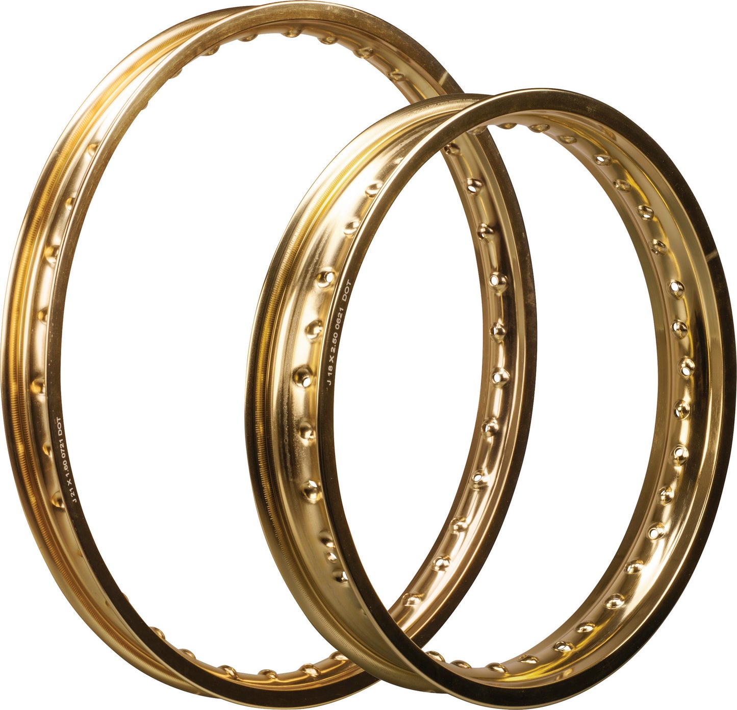 Replica Alloy Rim - 2.50 x 18 - Gold Anodized Aluminum - XT600/Z