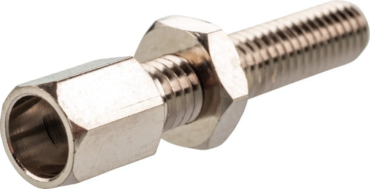 M6 Adjuster- Stainless Steel, length 38mm - For Throttle Cables - Universal