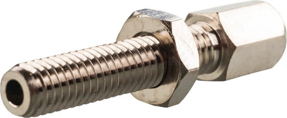 M6 Adjuster- Stainless Steel, length 38mm - For Throttle Cables - Universal