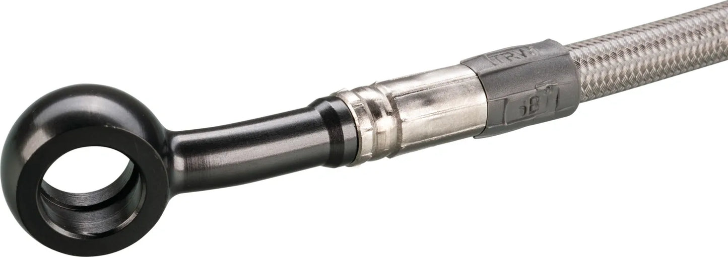 Stainless Steel Braided Brake Line - Front - XT350
