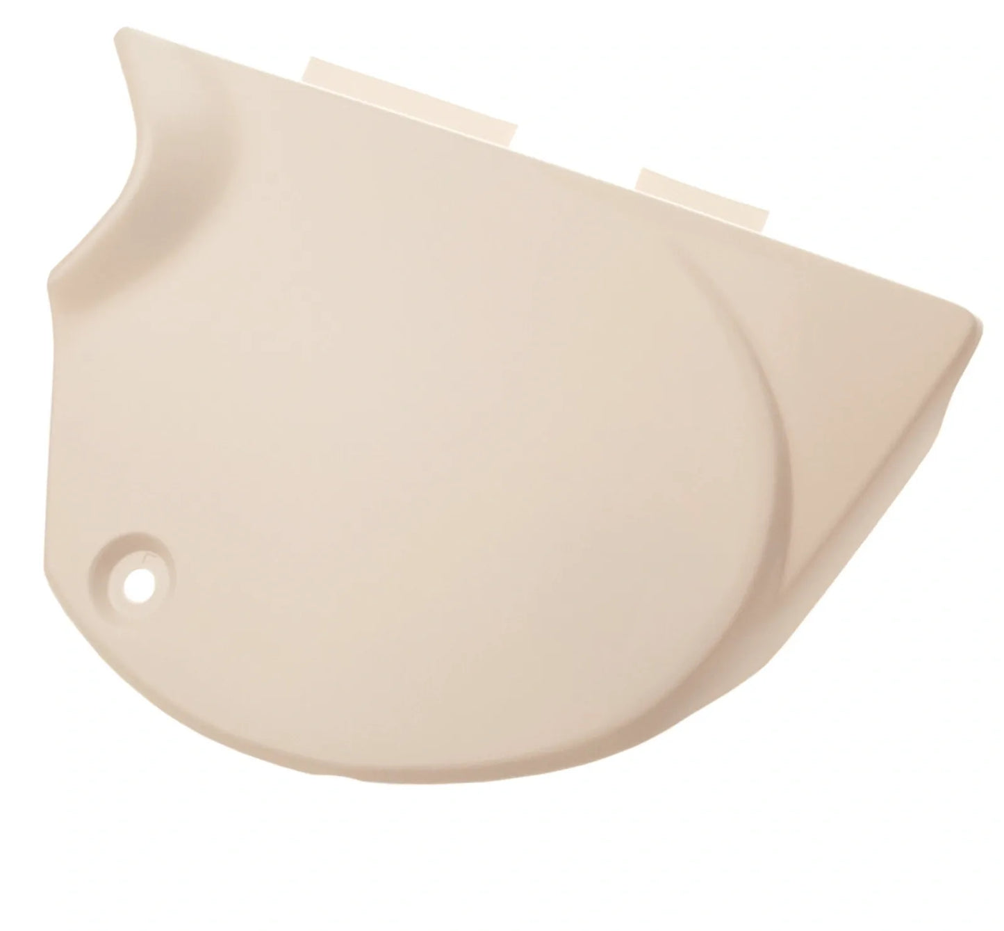 Replica Clean White Side Cover - Right - XT500 '80-