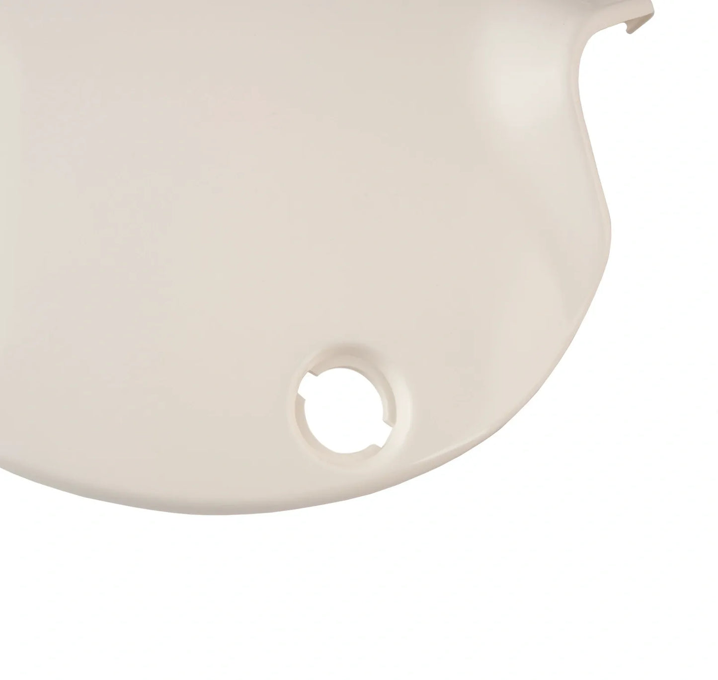 Replica Clean White Side Cover - Left - XT500 '80-