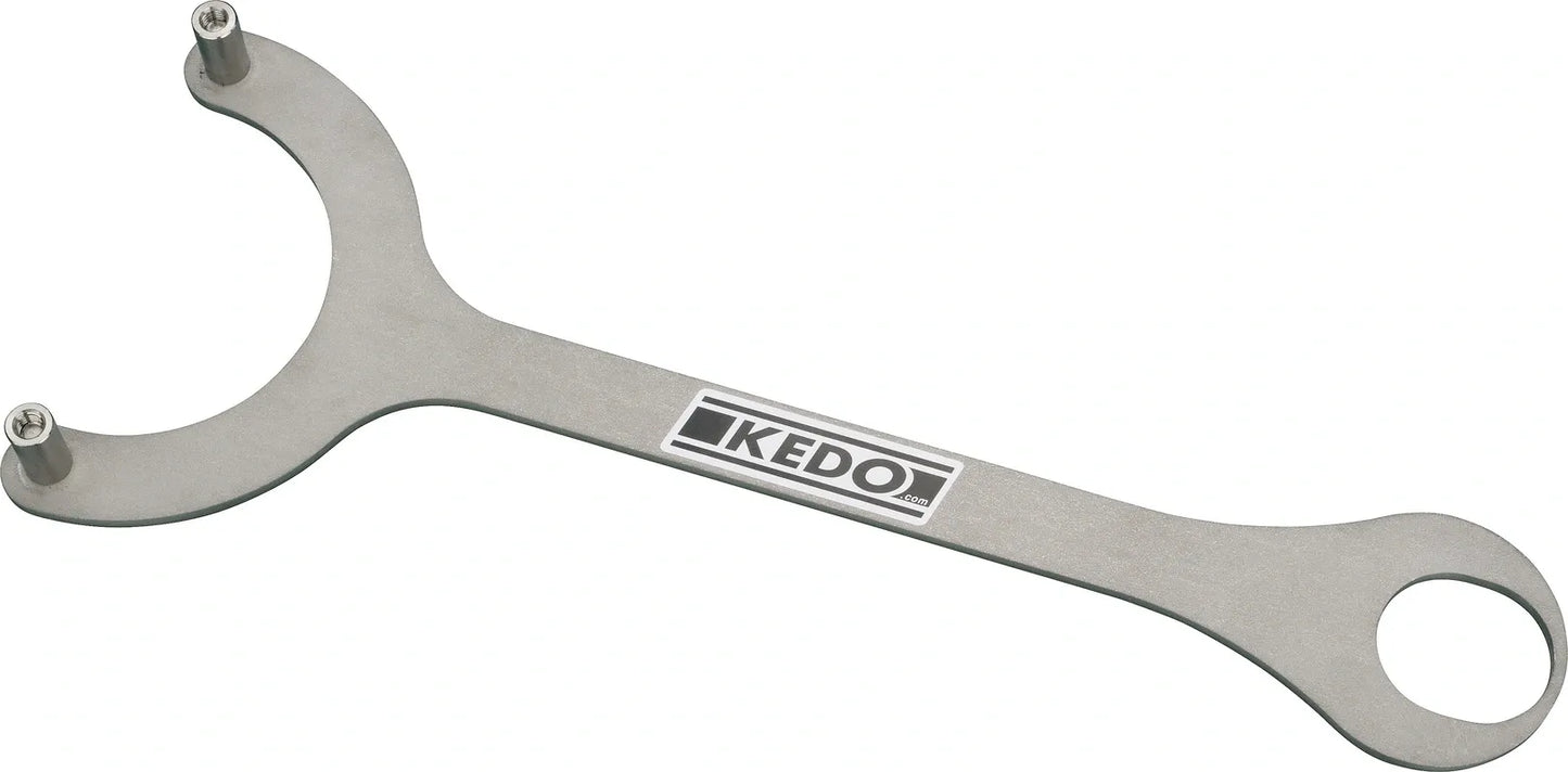 HD Flywheel Holder Tool - Uses Swingarm Nut as Support - XT500 TT500 SR500 SR400