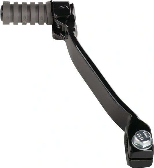 Gear Lever, Foldable/Hinged - Black coated Steel, Gray Shift Rubber - TT500 XT250 XT500 XT550