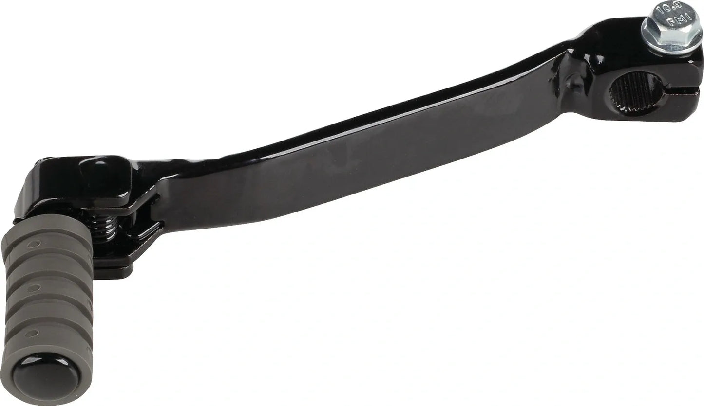 Gear Lever, Foldable/Hinged - Black coated Steel, Gray Shift Rubber - TT500 XT250 XT500 XT550