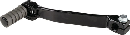Gear Lever, Foldable/Hinged - Black coated Steel, Gray Shift Rubber - TT500 XT250 XT500 XT550