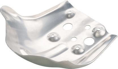 Aluminum Engine Guard/Skid Plate - Polished - 3mm Thick - XT500 TT500