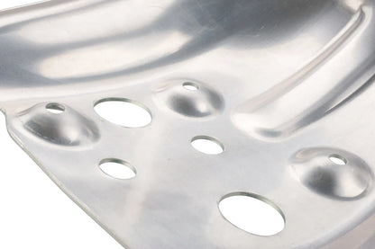 Aluminum Engine Guard/Skid Plate - Polished - 3mm Thick - XT500 TT500