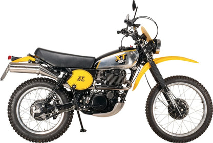 Side Cover Decal Set - Competition Yellow - XT500