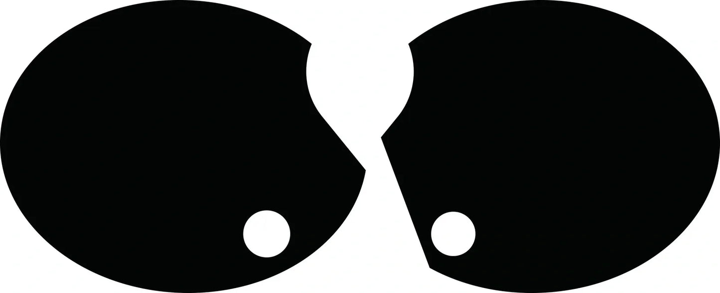 Side Cover Decal Set - Black - TT500
