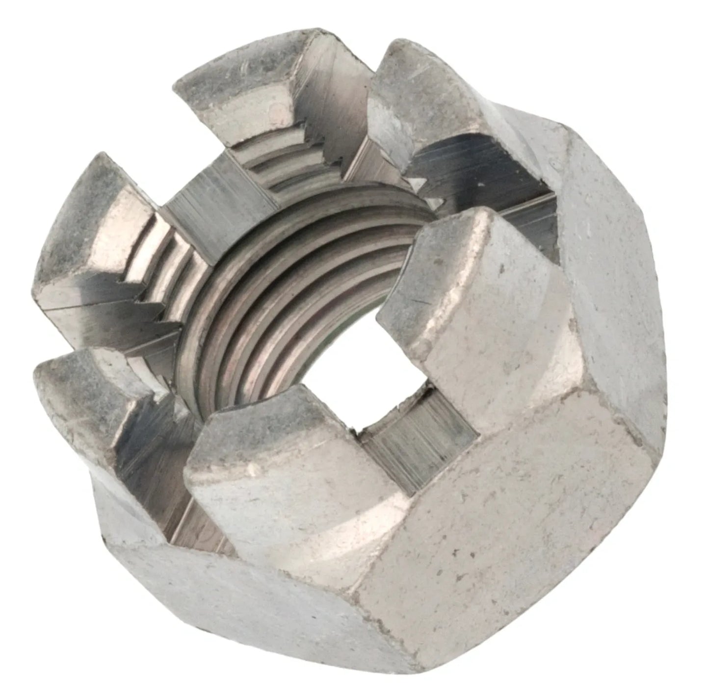 Front Axle - Castle Nut - XT500 TT500 SR500 XT250 XT600