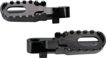 Replica Black Stainless Steel Footpegs - XT500 TT500