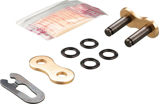 DID X-Ring Chain - 520VX3 - Master Clip Link - GOLD - XT500 TT500 Universal