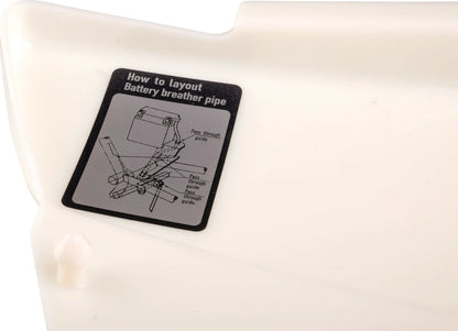 Information Decal/Sticker - Routing Battery Breather Hose - XT250
