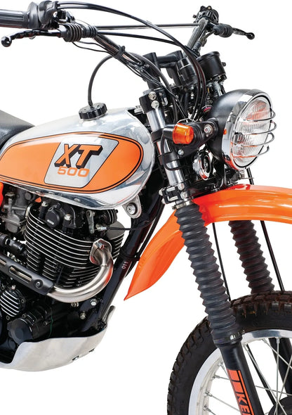 Fuel Tank Decal Set - 1979 - Black Orange - XT500